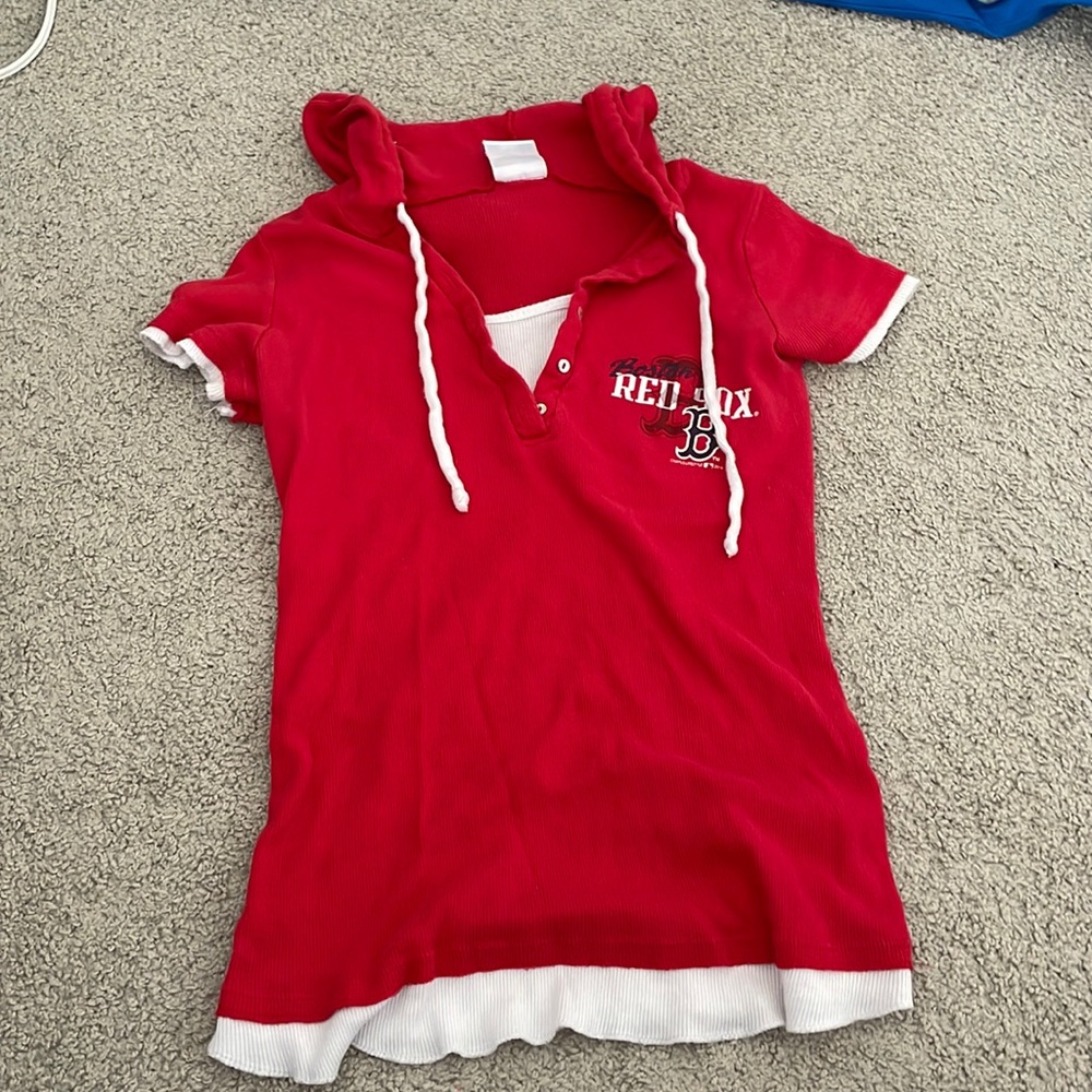 Vintage tight fitting short sleeve shirt